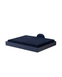 Cliff Falls Wall-Mounted Cat Perch - Navy (synthetic illustration; no displayed measurements)