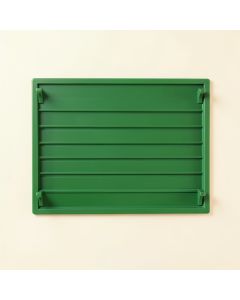 Lake Bend Empty Wall-Mounted Tool Organizer Panel - Green (synthetic illustration; no displayed measurements)