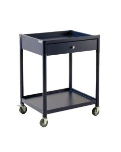 Flint Brook Empty Rolling Workshop Cart - Navy