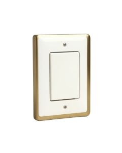 Classic Beaded 1-Gang Rocker Wall Plate