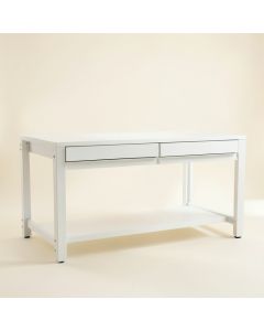 Dawn Bridge Empty Workshop Workbench - White (synthetic illustration; no displayed measurements)