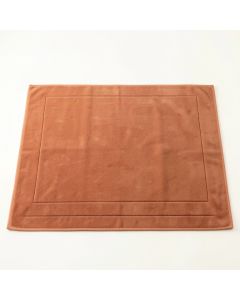 Linden Brook Bath Mat - Terracotta (synthetic illustration; no displayed measurements)