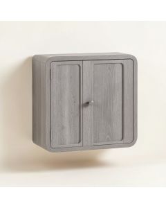 Laurel Bluff Wall-Mounted Entry Cabinet - Gray (synthetic illustration; no displayed measurements)