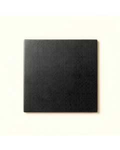 Vale Arc Uninstalled Square Decorative Tile - Black (synthetic illustration; no displayed measurements)