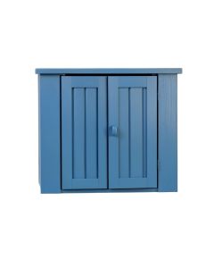 Harbor Bend Wall-Mounted Entry Cabinet - Blue (synthetic illustration; no displayed measurements)