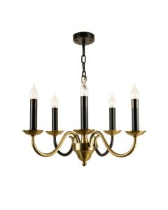 Ableton 6 - Light Candle Style Chandelier (synthetic illustration; no displayed measurements)