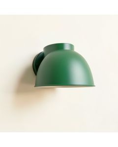 Elm Crossing Wall Sconce Mounted On A Plain Wall - Green (synthetic illustration; no displayed measurements)