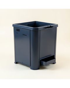 Reed Bend Closed Garden Compost Bin - Navy (synthetic illustration; no displayed measurements)