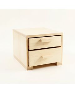 Sage Bend Small-Parts Storage Drawer Cabinet - Ivory (synthetic illustration; no displayed measurements)