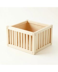 Heath Bend Empty Furniture-Style Litter Enclosure - Ivory (synthetic illustration; no displayed measurements)