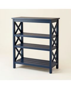 Vale Bridge Empty Seed-Starting Shelving Unit Without Lights - Navy (synthetic illustration; no displayed measurements)