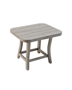 Moss Arc Compact Balcony Table - Gray (synthetic illustration; no displayed measurements)