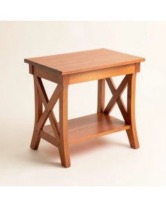 Ridge Bluff Side Table - Terracotta (synthetic illustration; no displayed measurements)