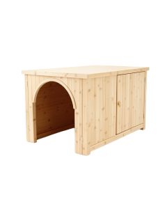 Slate Brook Empty Furniture-Style Litter Enclosure - Ivory