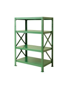 Vale Brook Empty Seed-Starting Shelving Unit Without Lights - Green (synthetic illustration; no displayed measurements)