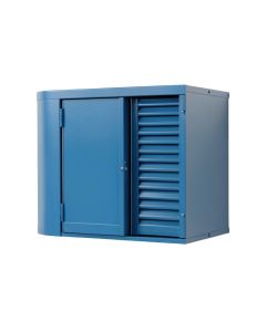 Cliff Bluff Wall-Mounted Entry Cabinet - Blue (synthetic illustration; no displayed measurements)