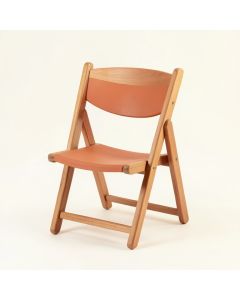 Hazel Arc Folding Outdoor Chair (synthetic illustration; no displayed measurements)