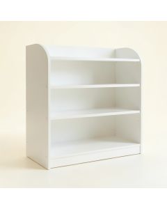 Summit Dell Desktop Shelving Unit - White (synthetic illustration; no displayed measurements)