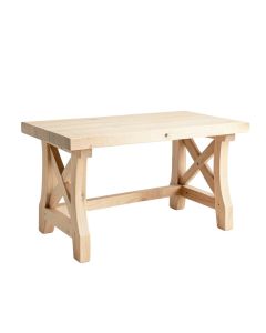 Cliff Bend Empty Workshop Workbench - Beige