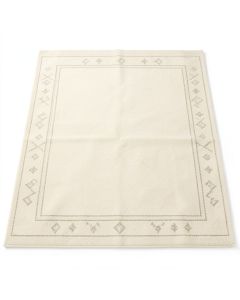Cliff Canyon Rectangular Area Rug - Cream (synthetic illustration; no displayed measurements)
