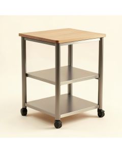 Eilardt Microwave Stand Storage Kitchen Cart (synthetic illustration; no displayed measurements)