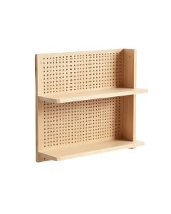 Flint Dell Empty Wall-Mounted Tool Organizer Panel - Beige (synthetic illustration; no displayed measurements)