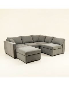 Bouldin Creek Reversible Sofa & Chaise (synthetic illustration; no displayed measurements)