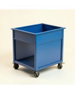 Elm Crossing Empty Rolling Workshop Cart - Blue (synthetic illustration; no displayed measurements)