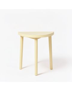 Stone Brook Compact Balcony Table - Cream (synthetic illustration; no displayed measurements)