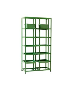 Stone Bend Empty Vertical Garden Frame - Green