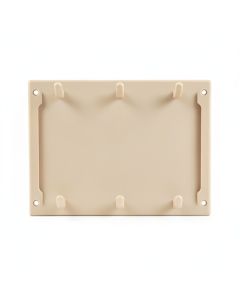 River Edge Empty Wall-Mounted Tool Organizer Panel - Beige (synthetic illustration; no displayed measurements)