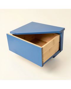Ridge Crest Under-Desk Drawer Unit - Blue (synthetic illustration; no displayed measurements)