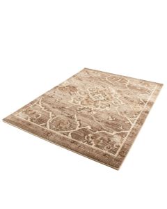 Abstract Tufted Plum Area Rug