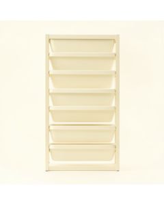 Juniper Crest Empty Vertical Garden Frame - Ivory (synthetic illustration; no displayed measurements)