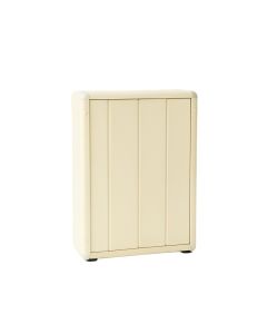 Alder Bend Narrow Outdoor Storage Bench - Cream