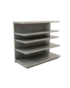 Meadow Falls Desktop Shelving Unit - Gray (synthetic illustration; no displayed measurements)