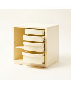 Spruce Canyon Small-Parts Storage Drawer Cabinet - Cream (synthetic illustration; no displayed measurements)