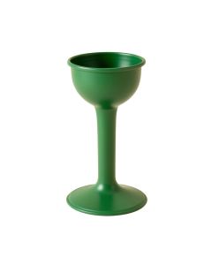 Clay Branch Empty Candle Holder - Green (synthetic illustration; no displayed measurements)
