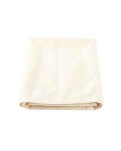 Slate Crest Bath Towel - Ivory (synthetic illustration; no displayed measurements)