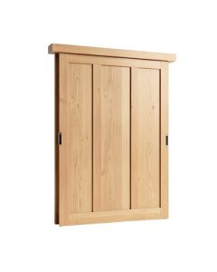 Paneled Wood Planum Sliding Closet Door