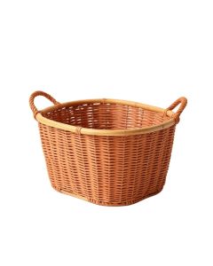 River Bridge Empty Storage Basket - Terracotta