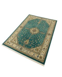 Preston Oriental Teal Indoor/Outdoor Area Rug (synthetic illustration; no displayed measurements)