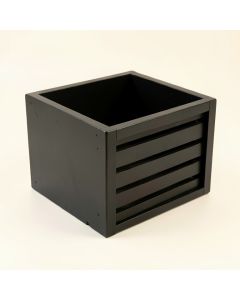Oak Arc Empty Furniture-Style Litter Enclosure (synthetic illustration; no displayed measurements)