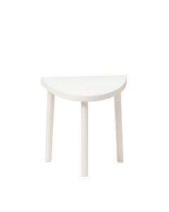 Bay Bridge Compact Balcony Table - White (synthetic illustration; no displayed measurements)