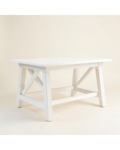 Juniper Crossing Empty Workshop Workbench - White (synthetic illustration; no displayed measurements)