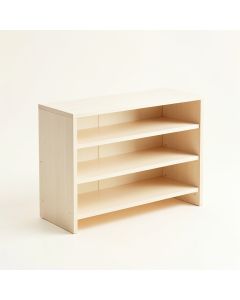 Rowan Bridge Desktop Shelving Unit - Ivory (synthetic illustration; no displayed measurements)
