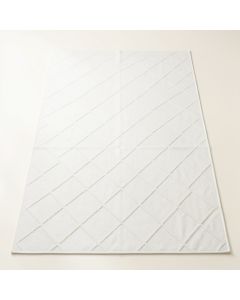 Elm Canyon Rectangular Area Rug - White (synthetic illustration; no displayed measurements)
