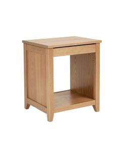 Mikel Frame End Table With Storage
