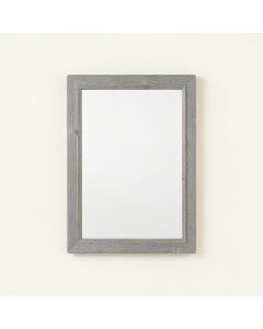 Slate Bluff Framed Wall Mirror - Gray (synthetic illustration; no displayed measurements)