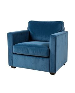 Ridge Branch Upholstered Armchair - Blue (synthetic illustration; no displayed measurements)